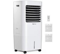 Pro Breeze Aire Acondicionado Portatil Silencioso Depósito 10L, 4 Modos, 3 Velocidades, Temporizador, Oscilación y Mando a distancia. Pinguino - Enfriador de aire