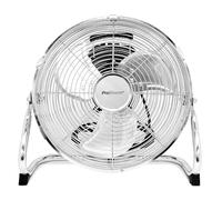 Pro Breeze Ventilador de Suelo Pequeño 30,5 Cm, Ventilador Industrial 50W, 3 Velocidades, Oscilación 110, Cabezal Ajustable y con Asa de Transporte, Ventilador Portatil con inclinación regulable