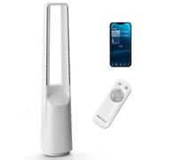 Pro Breeze Ventilador de Torre Inteligente sin Aspas de 101 cm - WiFi - Ultrasilencioso con Mando a Distancia, Pantalla LED, 6 Velocidades, 5 Modos y Oscilación de 60°