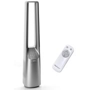 Pro Breeze Ventilador de torre silencioso sin aspas de 101 cm con 6 velocidades y mando a distancia - Oscilación 60º, 5 modos, temporizador - Ventilador grande y portátil para el hogar y la oficina
