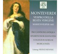 Pro Cantione Antiqua - Vespro Della Beata Virgi [Import]