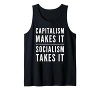 Pro Capitalismo Libertario Republicano Libertad Libre Libertad Camiseta sin Mangas