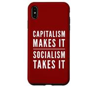 Pro Capitalismo Libertario Republicano Libertad Libre Libertad Carcasa para iPhone XS MAX