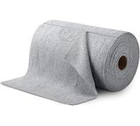 PRO&CAR Rollo Bayetas Microfibra Multiuso - 75 Paños Precortados 28x27cm - Lavables y Semidesechables - para Automoción, Cocina, Taller, Limpieza Profesional (Azul o Gris) (Gris)