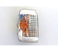 Pro!Carpentis Intermitente Espejo con Luz Intermitente Izquierda Lado Conductor Compatible Con Ducato Boxer Jumper, a partir de Año 2006- Cristal Transparente Con Amarillo Reflector