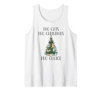 Pro Cats Pro Navidad Pro-ELECCIÓN Roe v Wade Feminist Meme Camiseta sin Mangas