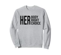Pro Choice Feminista Su Cuerpo Su Derecho Su Elección Feminista Sudadera