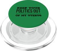 Pro Choice Politics out Utero Derechos al aborto Feminista PopSockets PopGrip para MagSafe