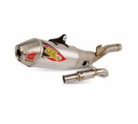 PRO CIRCUIT Sistema completo de acero inoxidable T-6 con supresor de chispas extraíble