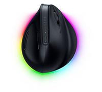 Razer Pro Click V2 Vertical - Ratón inalámbrico ergonómico Vertical para usuarios diestros - Asistencia IA Prompt - Sensor óptico 30K - Windows & Mac (hasta 6 Meses batería, Chroma RGB) Negro