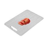 Pro Cook Cutting Board - Food Grade Titanium Chopping Mat for Versatile Kitchen Use | Dual-Sided Design with Non-Slip Base & Easy Carry Feature for Slicing, Dicing, Serving, and Meal Prep