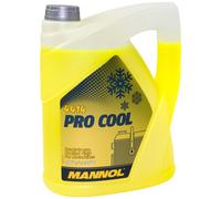 Pro Cool Refrigerante Amarillo Mannol 5 Litro Protección Del Frío Moto Quad