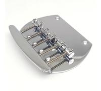 Pro cromado - Puente de bajo de acero de 16 mm, 5 cuerdas para puente bajo eléctrico de 5 cuerdas, estilo MusicMan