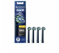 Oral-B - Cross Action Negro Cabezales de Recambio Para Cepillo De Dientes x4 Cepillos de dientes y limpiadores de lengua 10 g unisex