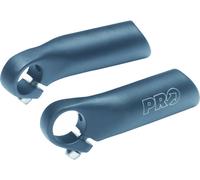 PRO Cuernos de manillar Alloy Anatomic Bar Ends negro 80 mm