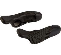 PRO Cuernos Ergonomic Bar Ends negro 125 mm