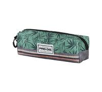 PRO-DG Bamboo-Estuche Portatodo Cuadrado Fan 2.0, Multicolor, 21 x 8 cm