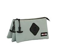 PRO-DG Gray-Estuche Portatodo Triple Smart, Gris, 23 x 11 cm