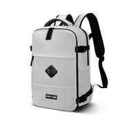 PRO-DG Grey-Mochila Mercury 2.0 Viaje Cabina Avión 40x20x25cm, Gris, Capacidad 20 L