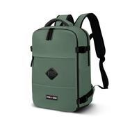 PRO-DG Khaki-Mochila Mercury 2.0 Viaje Cabina Avión 40x20x25cm, Verde Militar, Capacidad 20 L