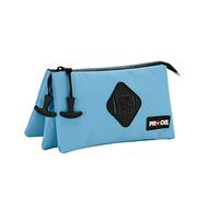 PRO-DG Light Blue-Estuche Portatodo Triple Smart, Azul, 23 x 11 cm