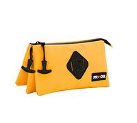 PRO-DG Mango-Estuche Portatodo Triple Smart, Amarillo, 23 x 11 cm