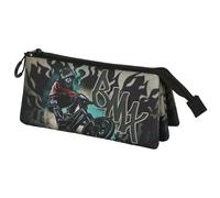Pro-DG Rise-Estuche Portatodo Triple, Multicolor, 23 x 11 cm