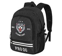 PRO-DG Tiger-Mochila Fight FAN 2.0, Negro, 31 x 44 cm, Capacidad 24 L