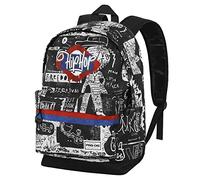 PRO-DG Under Hip Hop-Mochila HS FAN 2.0, Negro, 30 x 41 cm, Capacidad 22 L