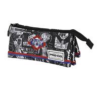 PRO-DG Under Hip Hop-Portatodo Triple FAN 2.0, Negro, 23 x 11 cm