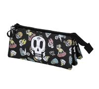 PRO-DG Underground-Estuche Portatodo Triple, Negro, 23 x 11 cm