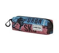 PRO-DG Urbansk8-Estuche Portatodo Cuadrado FAN 2.0, Gris, 21 x 8 cm