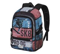 PRO-DG Urbansk8-Mochila Fight FAN 2.0, Gris, 31 x 44 cm, Capacidad 24 L