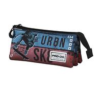 PRO-DG Urbansk8-Portatodo Triple FAN 2.0, Gris, 23 x 11 cm
