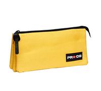 PRO-DG Yellow-Estuche Portatodo Triple Block, Amarillo, 23.5 x 11 cm