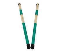 Pro Drum Sticks - Pinceles profesionales de bambú con 19 tacos
