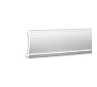 PRO[f]home® - Cornisa 150135 Moldura decorativa Perfil de estuco diseño moderno blanco 2 m Profhome