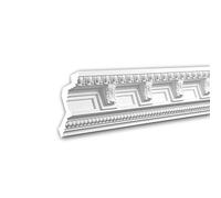 PRO[f]home® - Cornisa 150169 Moldura decorativa Perfil de estuco diseño atemporal clásico blanco 2 m Profhome