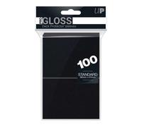 PRO-Gloss Standard Card Sleeves: Black (100) (Importación USA)
