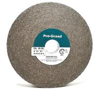 Pro-Graad EXL - Rueda de desbarbado, 6 x 1 x 1 pulgada, grano fino 9S, carburo de silicio, rueda de desbarbado, acabado y pulido de metal, contorneada, 05132 (paquete de 1)