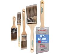 Pro Grade - Pinceles de Pintura, Paquete de 5 Pinceles de Pintura en ángulo Variado