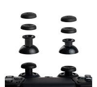 ® Pro Grip thumbsticks compatibles con el Mando DualSense de PS5. Extremadamente Agarre Palos con Instrucciones de vídeo para la Puesta a Punto y reparación, Sistema de liberación rápida, Negro.