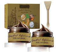 Pro-Herbal Refining Peel-Off Facial Mask, Herbal Refining Peel-Off Mask, Blackhead Removal Peel Off Mask, Cleansing Blackhead Remover Masks, Peel Off Face Mask Skin Care (2PCS)