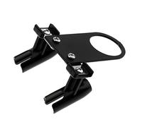 Pro Iron - Soporte para aerógrafo con 2 soportes para pistola de pulverización, color negro