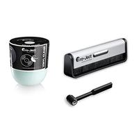Pro-Ject Cleaning Set Advanced - Cepillo de Limpieza de Fibra de Carbono para Discos de Vinilo, Cepillo de Aguja de Carbono y Pasta de Limpieza