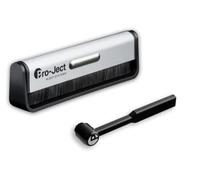 Pro-Ject Cleaning Set Basic - Cepillo de Limpieza de Fibra de Carbono para Discos de Vinilo y Cepillo de Agujas de Carbono