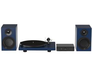 Pro-Ject Colourful Audio System E Satin Steel Blue Kit de tocadiscos