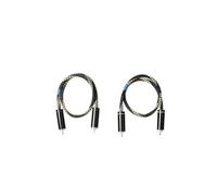 Pro-Ject Connect it Line DS RCA - Cable de audio RCA con conductor de cobre OFC y conectores chapados en plata (0,82 m)