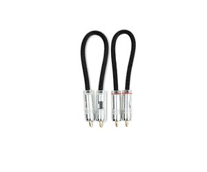 Pro-Ject Connect it Line S RCA - Cable de audio RCA con conductor de cobre OFC y conectores chapados en oro (0,205 m)