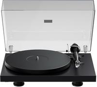 Pro-Ject Debut EVO 2, Tocadiscos audiófilos de próxima generación con Brazo de Fibra de Carbono, selección electrónica de Velocidad y Cartucho Pick it MM EVO premontado, Fabricado en Europa (Negro